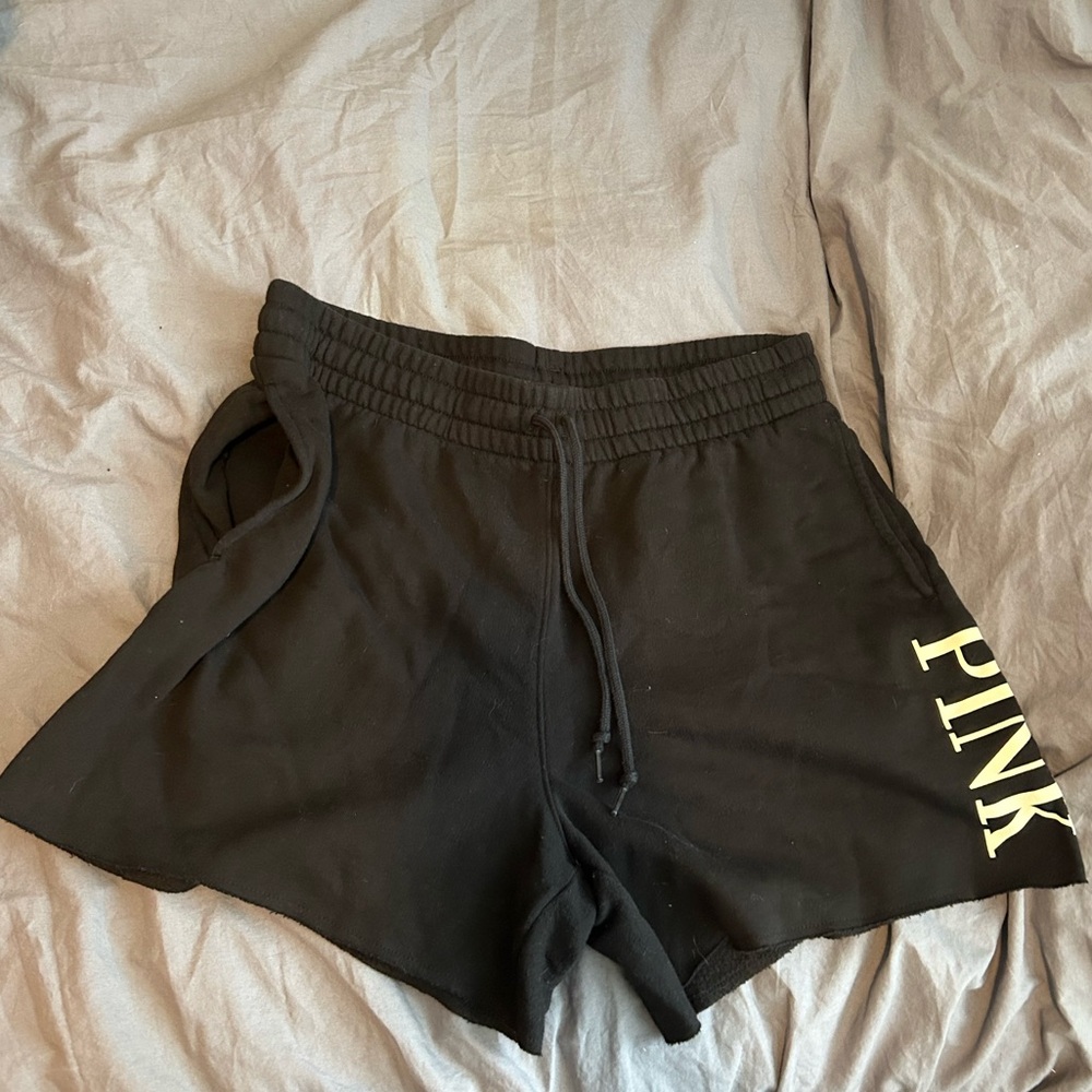 Victoria’s Secret PINK sweat shorts black large